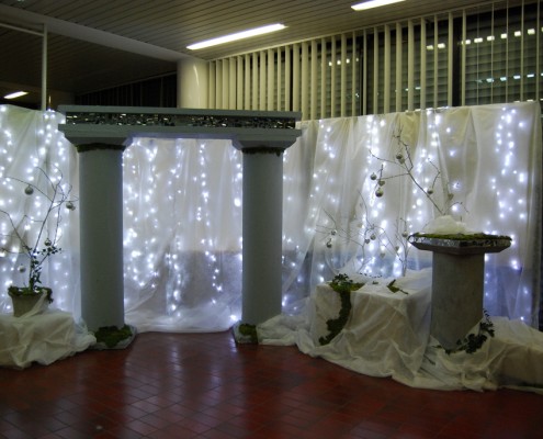 zimska dekoracija prostora 1